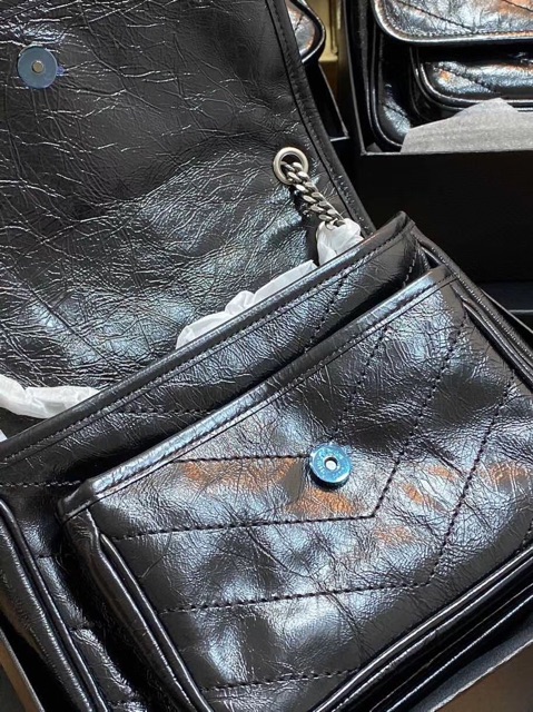 Túi NIKI BABY IN PELLE VINTAGE GOFRATA siêu cấp