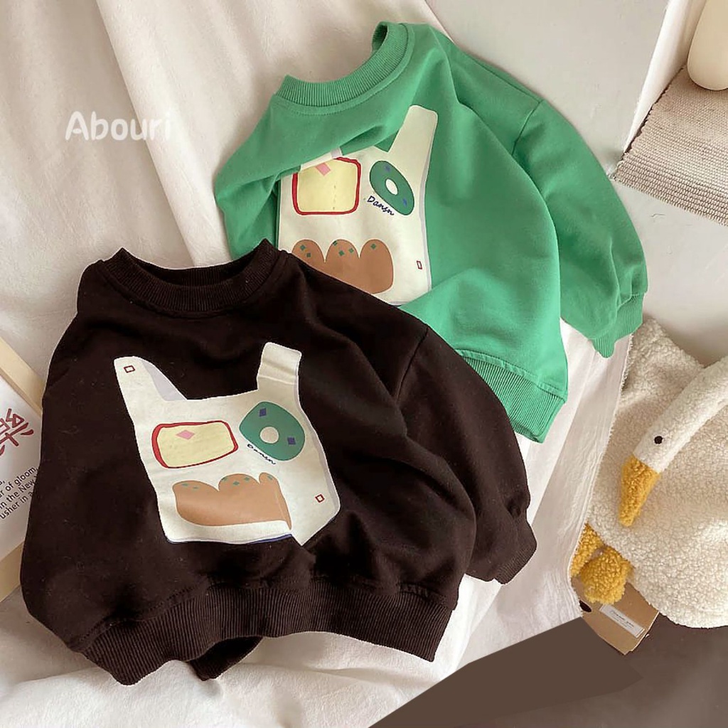 Áo Sweater Dệt Kim Tay Dài Cổ Tròn In Họa Tiết Hoạt Hình Phong Cách Nhật Hàn Thời Trang Mùa Xuân Cho Nam Và Nữ 22 Tuổi