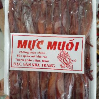 mực muối ghe nhạt muối (1kg)