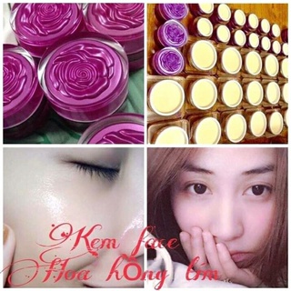 KEM FACE HOA HỒNG TÍM