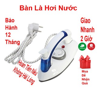 Bàn là hơi nước mini cầm tay travel iron HT258B nhỏ gọn - Bàn ủi hơi nước mini du lịch