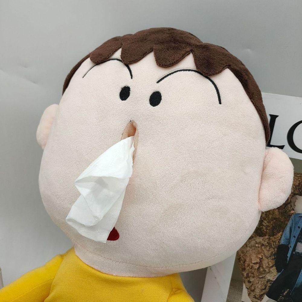 Búp Bê Nhồi Bông Mềm Mại Hình Cậu Bé Bút Chì Shin-chan Sáng Tạo Trang Trí Nhà Cửa