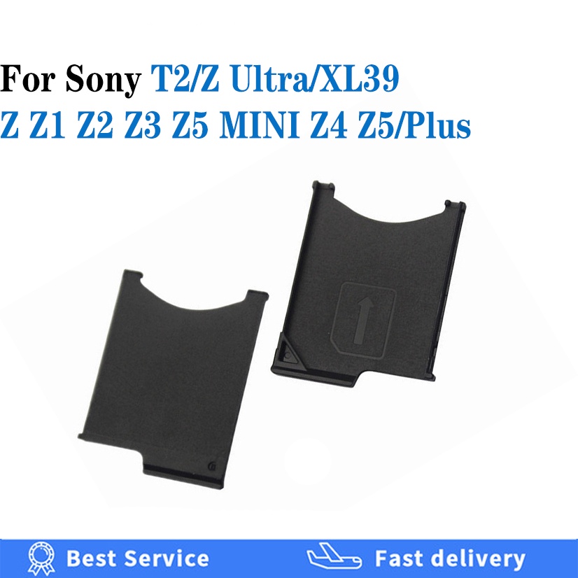 Khay Đựng Thẻ Sim Micro Sd Cho Sony Xperia Z Z1 Z2 Z3 Z4 Z5 Plus T2 Z Ultra Xl39