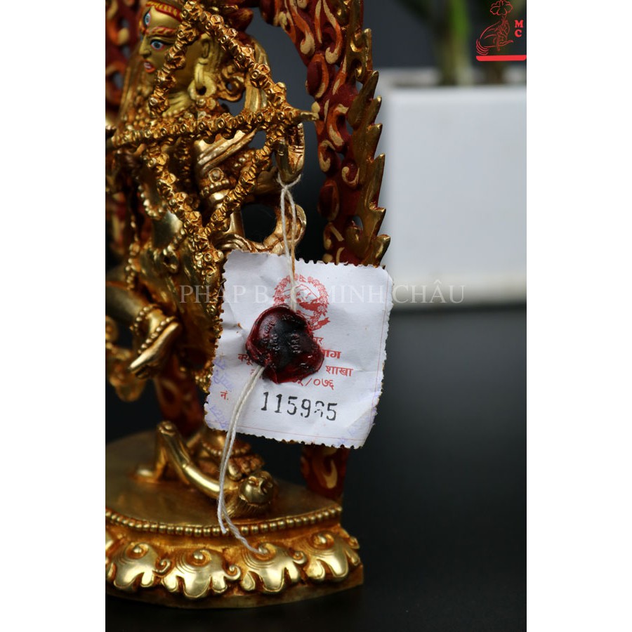 TƯỢNG KURUKULEY 20CM ĐỒNG NEPAL