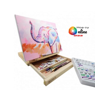 Giá vẽ để bàn có ngăn kéo Mont Marte-MEA0023 - Họa cụ vẽ online