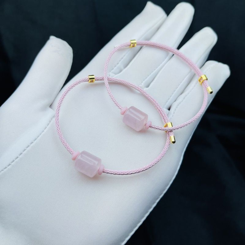 Vòng tay dây cáp khóa kéo dễ điều chỉnh theo tay mic charm phụ kiện tiện lợi