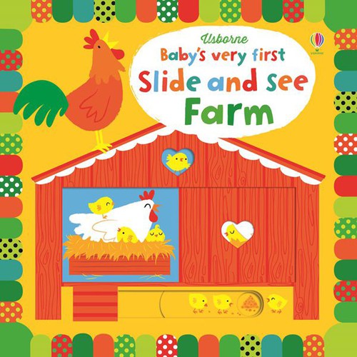 Sách - Anh: Baby's Very First Slide And See Farm