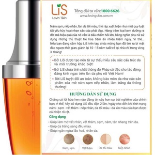 [CHÍNH HÃNG] LIS LOVIN' SKIN - Tinh chất thông đỏ Pháp.