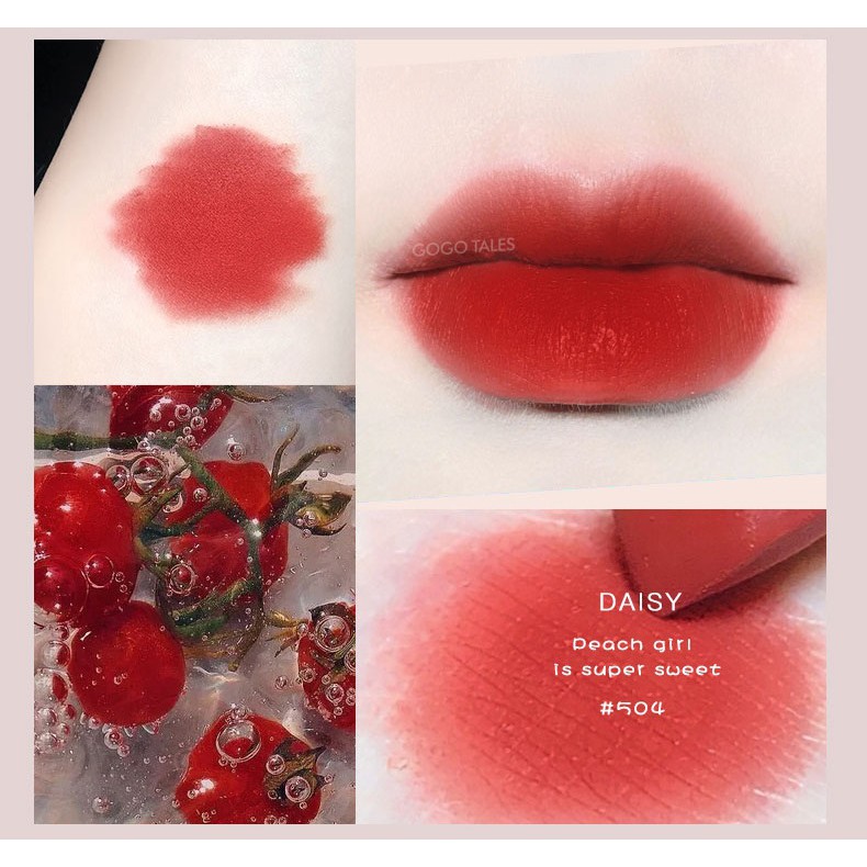 Son Lì Mịn Môi GOGOTALES GT185 Daisy Cúc Hoa Mi [GOGO TALES ] | BigBuy360 - bigbuy360.vn