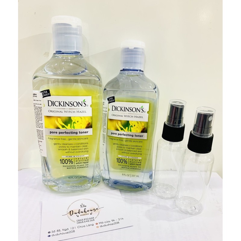 Nước Hoa Hồng Dickinson Original Witch Hazel Pore Perfecting Toner 473ML