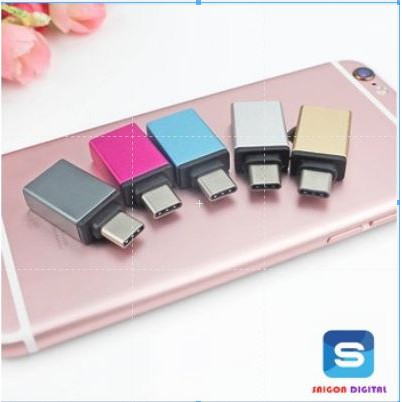 Đầu OTG chuyển đổi cổng USB Type-C chuẩn 3.0