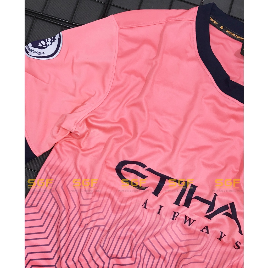 Đồ Bóng Đá MANCITY hồng Fan Editions 2023