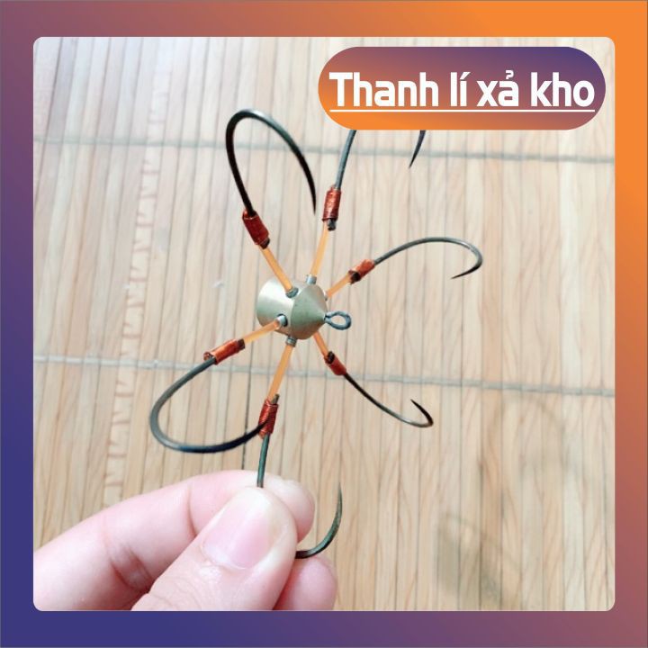 [Thanh Lý 999 Bộ] Lưỡi Câu Lục Tỳ Chân Đồng Đúc Có Bảo Hành 3 Tháng