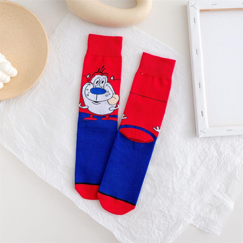 ESPO Vớ Cotton Giữ Nhiệt In Họa Tiết Hoạt Hình Mực Giáng Sinh Cho Nam Nữ