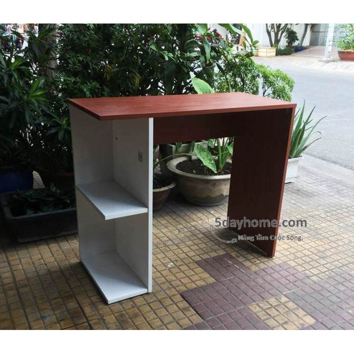 [HÀNG CÓ SẴN] Bàn Học-Bàn Làm Việc Đa Năng Kèm Giá Sách BLV01 - 5dayhome | BigBuy360 - bigbuy360.vn