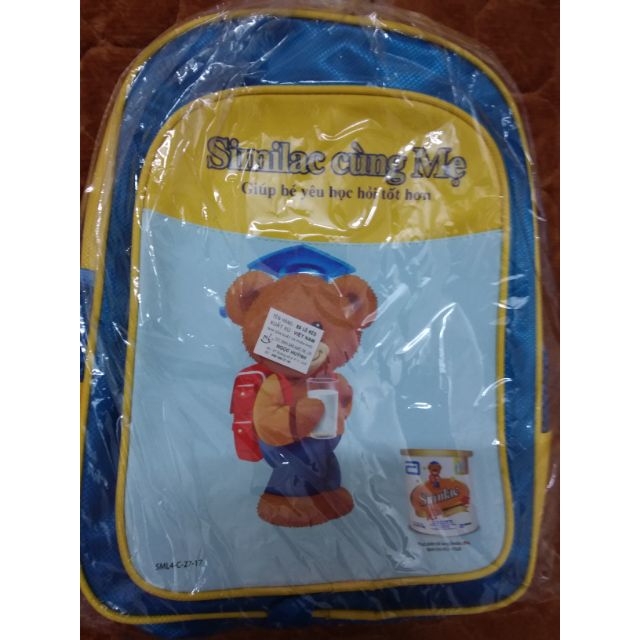 Ba Lô Kéo Thông Minh Chống Thấm Nước, Thoáng Khí Dành Cho Học Sinh Cấp 1,2( Similac)