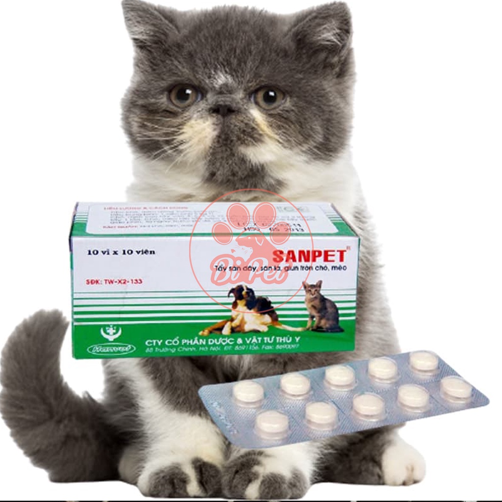 Xổ giun S.a.n.p.e.t cho thú cưng [ Hàng Chính Hãng]  | Bi Pets