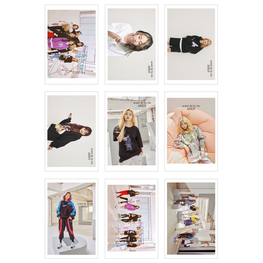 [Ép lụa] Lomo Card Ảnh TWICE ADLV 2020 SS COLLABORATION (54 ảnh)
