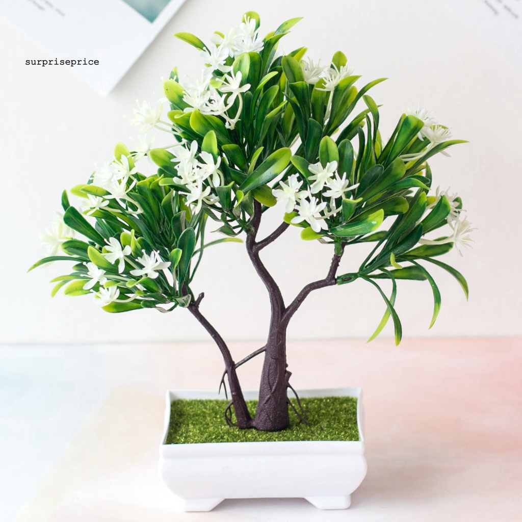 Chậu Hoa Giả Chống Tia UV Trang Trí Nhà Cửa