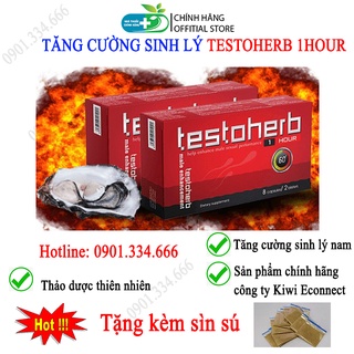 TESTOHERB 1 HOUR – VIÊN UỐNG TĂNG CƯỜNG SINH LÝ QUÝ ÔNG CỰC MẠNH THẦN TỐC TRONG VÒNG 1H