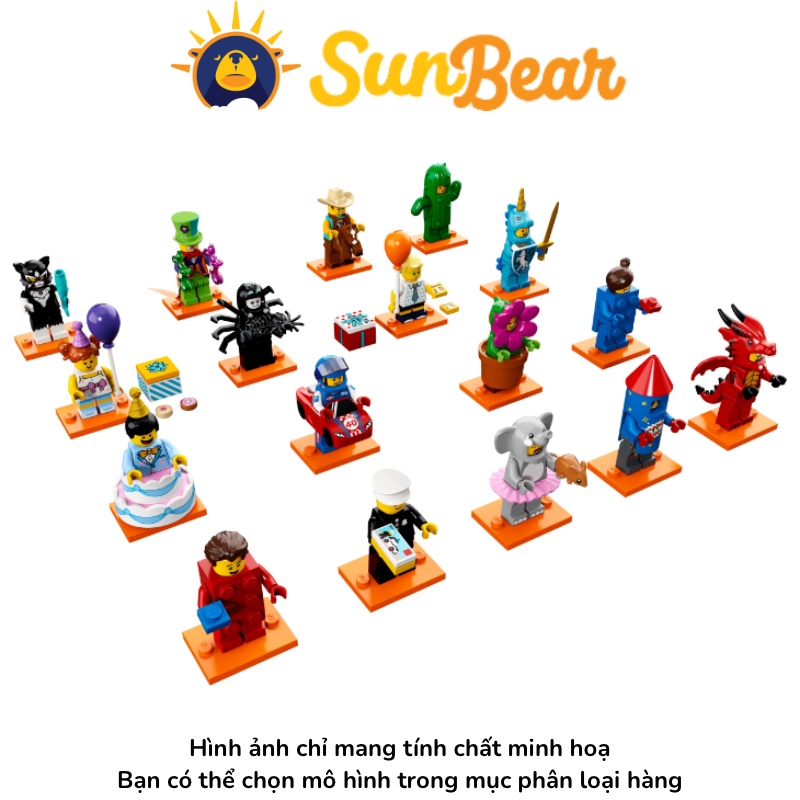 Đồ chơi mô hình nhân vật lego minifigures chính hãng - Sun Bear