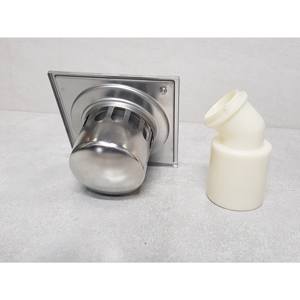 Ga Thoát Sàn Máy Giặt GeLer_ INOX 304 hàng cao cấp ngăn mùi tuyệt đối lắp được ống  F76, F90