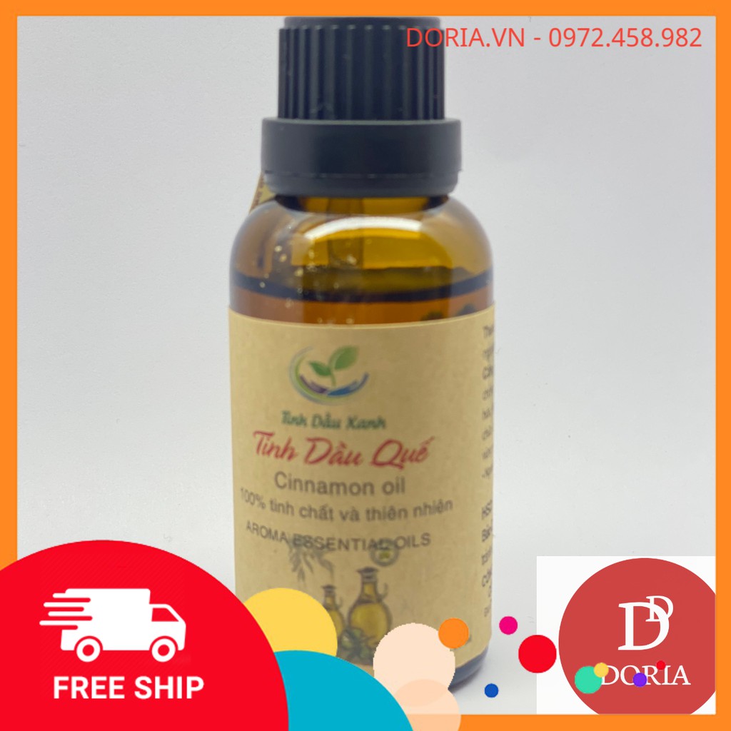 Tinh Dầu nguyên chất 30ml - Chính hãng tinh dầu xanh thái nguyên (nhiều mùi hương)