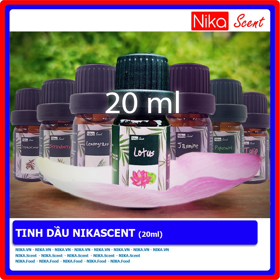 Nikascent Tinh dầu thiên nhiên  giúp khử mùi, thơm phòng, giảm căng thẳng, làm sạch không khí