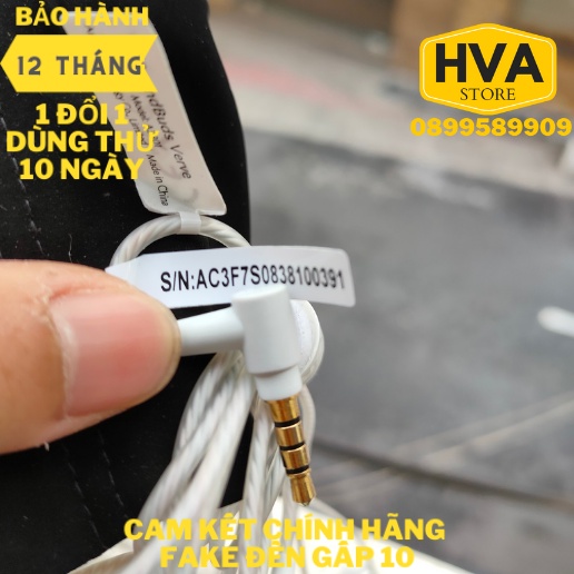 Tai nghe có dây chính hãng Anker SOUNDCORE SoundBuds Verve - A3801