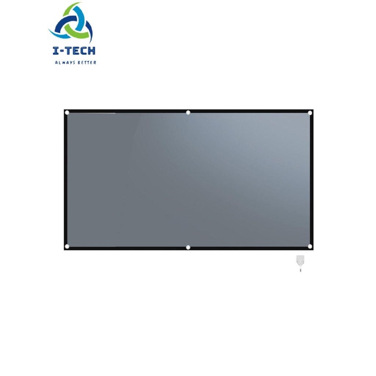 ⚡Khuyến mại⚡Metal Foldable Light-proof Projection Screen Easy To Fold Anti-light 3D High Definition Projection Durable Screen | BigBuy360 - bigbuy360.vn