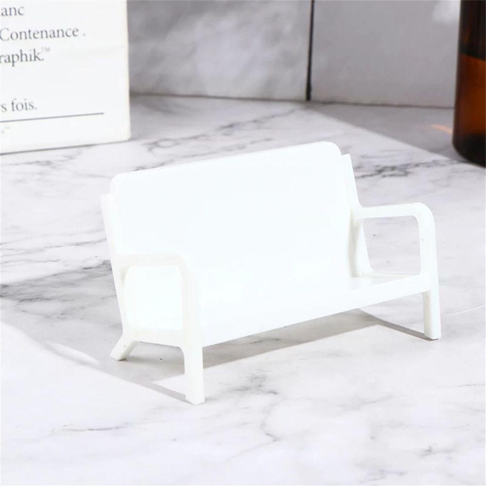 Giá Đỡ Thẻ Ghi Chú / Mô Hình Ghế Sofa Phong Cách Đơn Giản Trang Trí Nội Thất