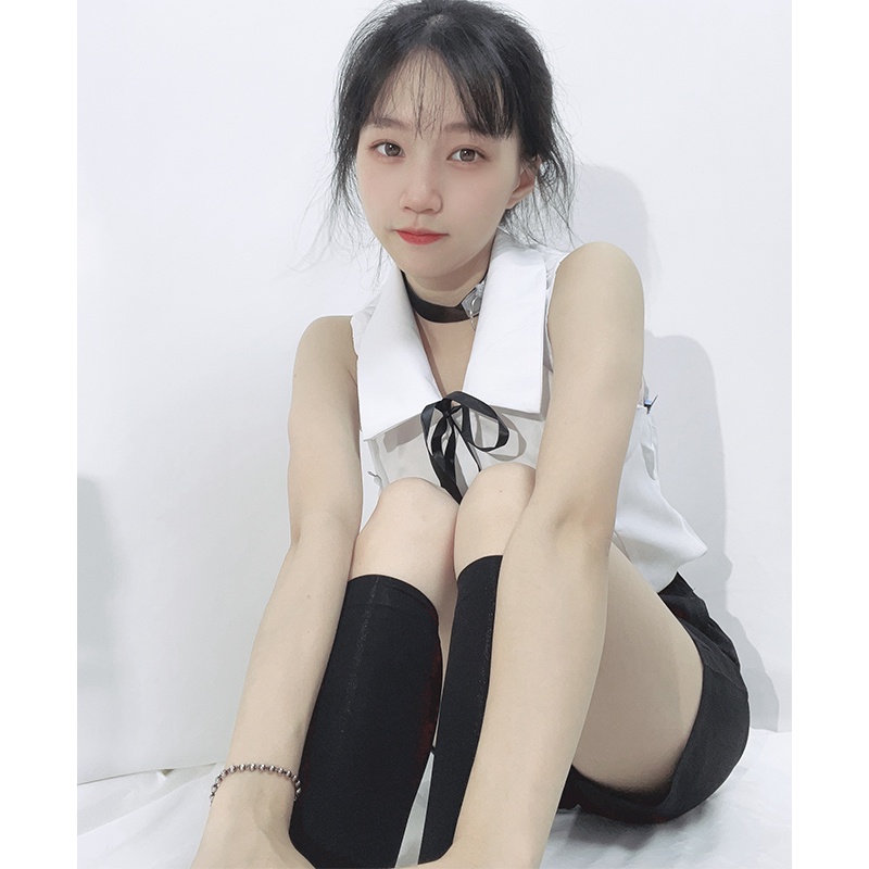 Bộ Trang Phục Hóa Trang Saw Man Reze Gồm Áo Sơ Mi + Cà Vạt + Tóc Giả + Cà Vạt Hóa Trang Nhân Vật Anime Cho Nữ