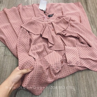 Đầm Chấm Bi Tay Dài < Đầm > " Pheonix shop "