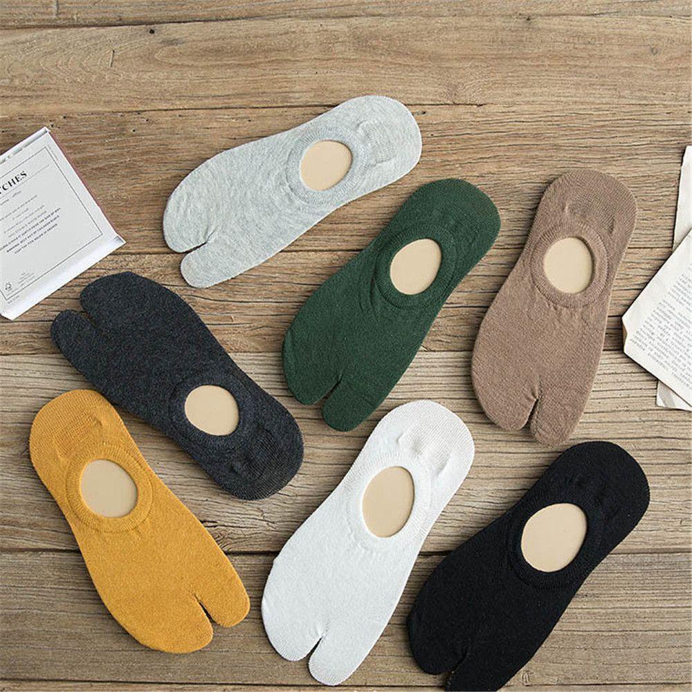 Okdeals Vớ Thuyền Hai Dây Cổ Ngắn Thời Trang Unisex