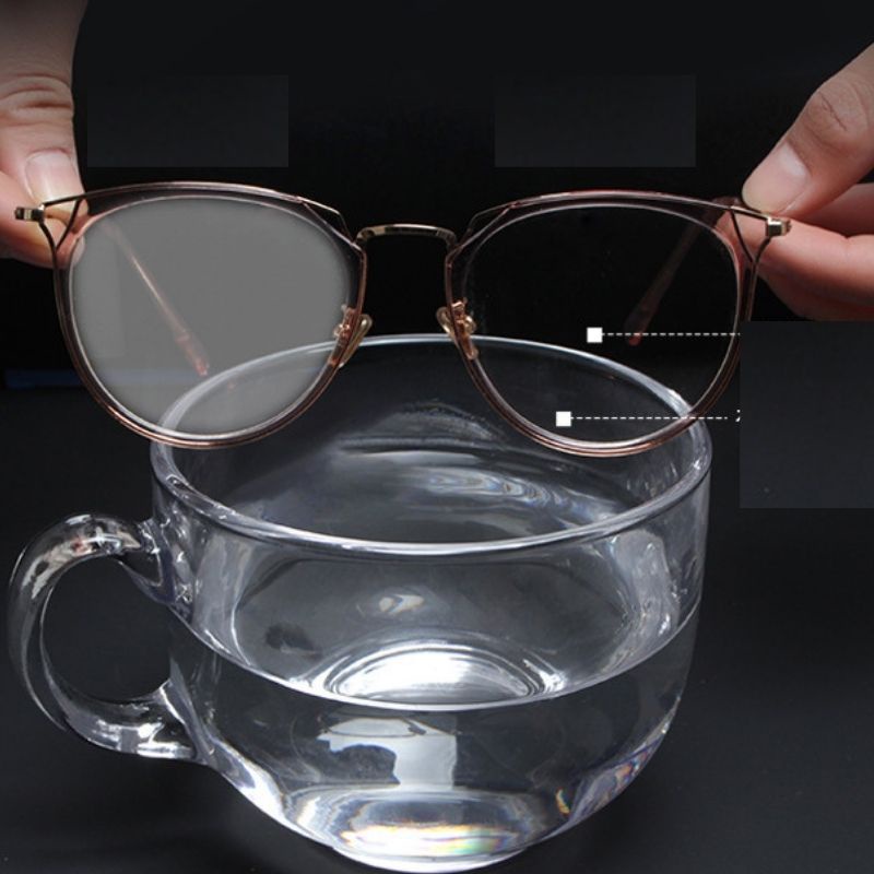 Khăn lau kính nano chống bám hơi nước trên mắt kính lau sạch vân tay bụi bẩn hộp 100 giấy lau kính Miibooshi P.209