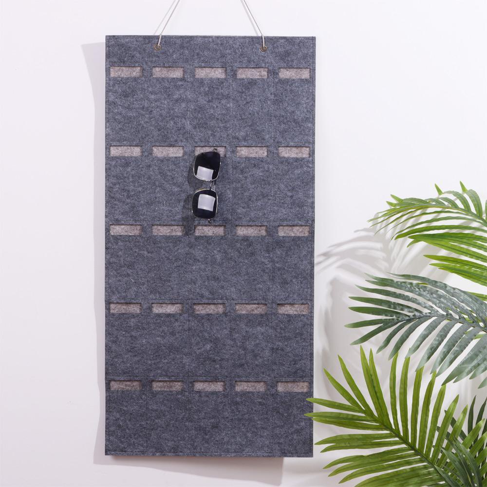 Túi Đựng Mắt Kính Treo Tường Màu Cầu Vồng Dễ Thương