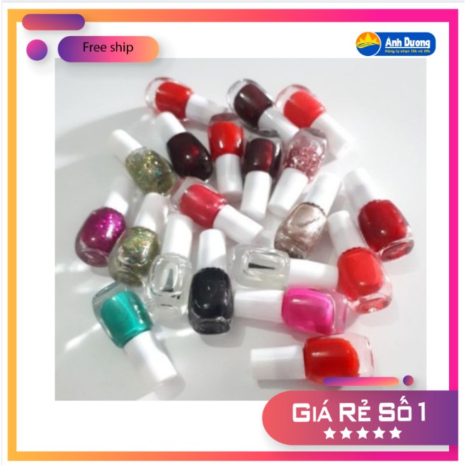 Sơn móng tay mini nhiều màu
