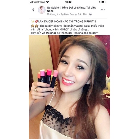 Son Môi Bút Chì Crayon Tint Skinaz Hàn Quốc - 2,7G