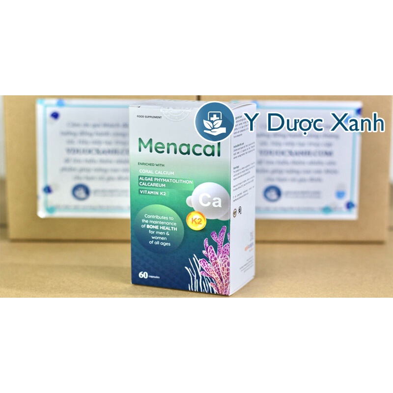 Mua  MENACAL 60 viên, Bổ sung Canxi cho bà bầu - Y Dược Xanh