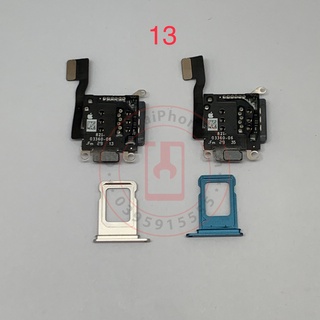 Ổ và khay 2 sim vật lý 2 sim ip 13 táo