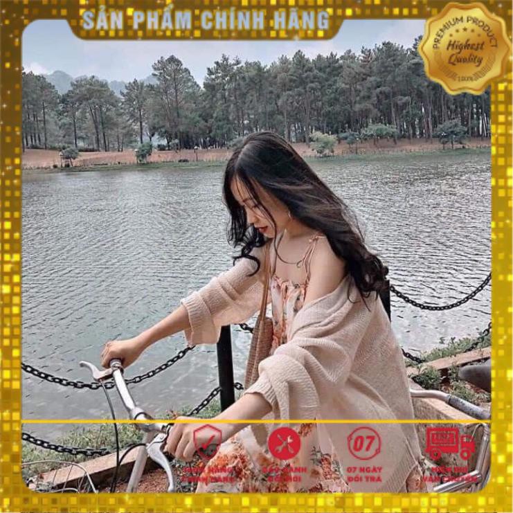 Ảnh thật Áo Khoác Cardigan Len Mỏng Đi Biển, Dự tiệc Sang Chảnh - Hàng Korea CAO CẤP Loại 1 | BigBuy360 - bigbuy360.vn