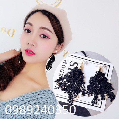 Khuyên tai, hoa tai nữ đẹp, trẻ trung, phong cách Hàn Quốc