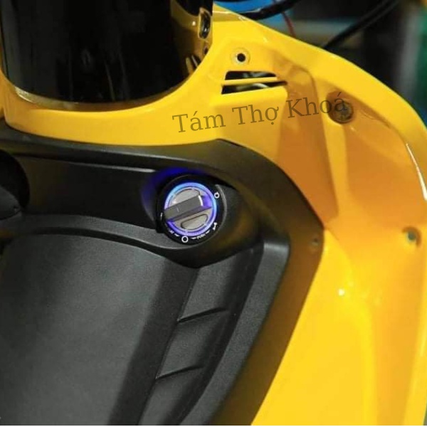 Full bộ khoá Smartkey Honda EXciter 135cc 2007 -2010 núm có led