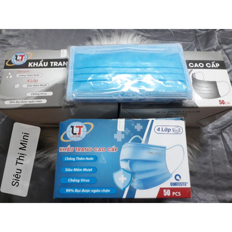 Hộp Khẩu Trang Y Tế 4 Lớp Cao Cấp