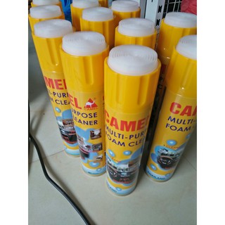 Chai bình xịt tẩy nội thất Ô tô Camel 650ml