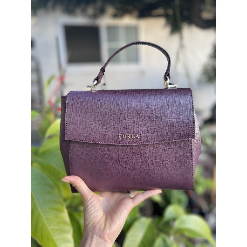 Túi xách nữ chính hãng Furla dáng ava - Size 24cm đựng thoải mái đồ