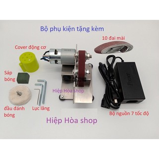 HHS Máy mài mini - Máy mài giáp dây cỡ đai 330x30mm DIY