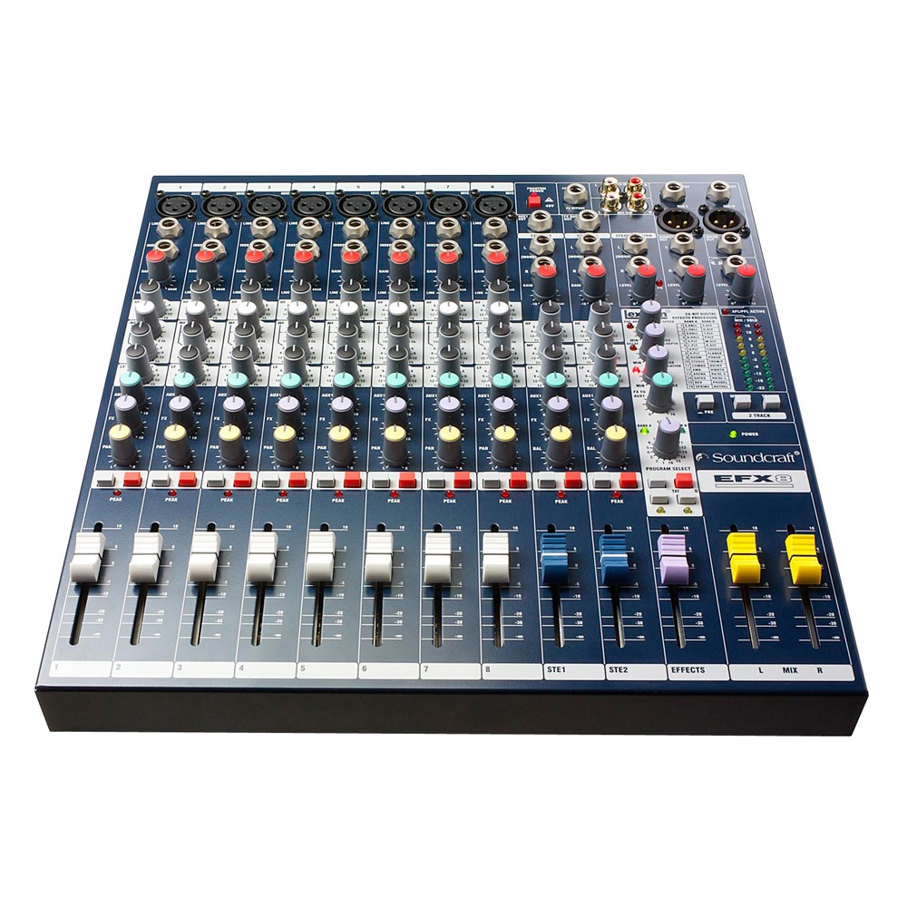 MIXER SÂN KHẤU SOUNDCRAFT EFX8 (Ba Sao)
