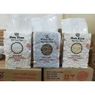 Trân châu Hàng Huy - túi 500g tách lẻ từ túi 3kg