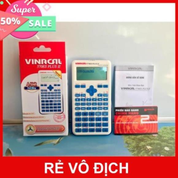 Máy tính học sinh VINACAL 570ES Plus II